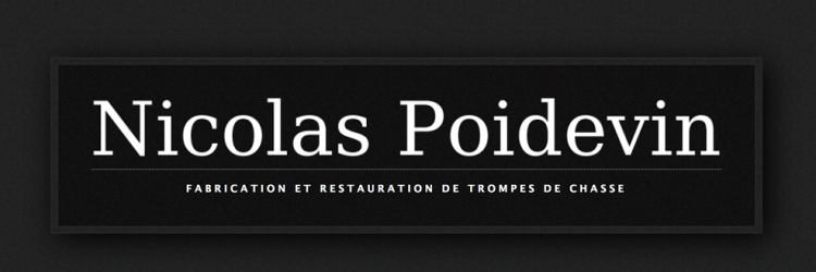 Trompes de chasse - Nicolas Poidevin