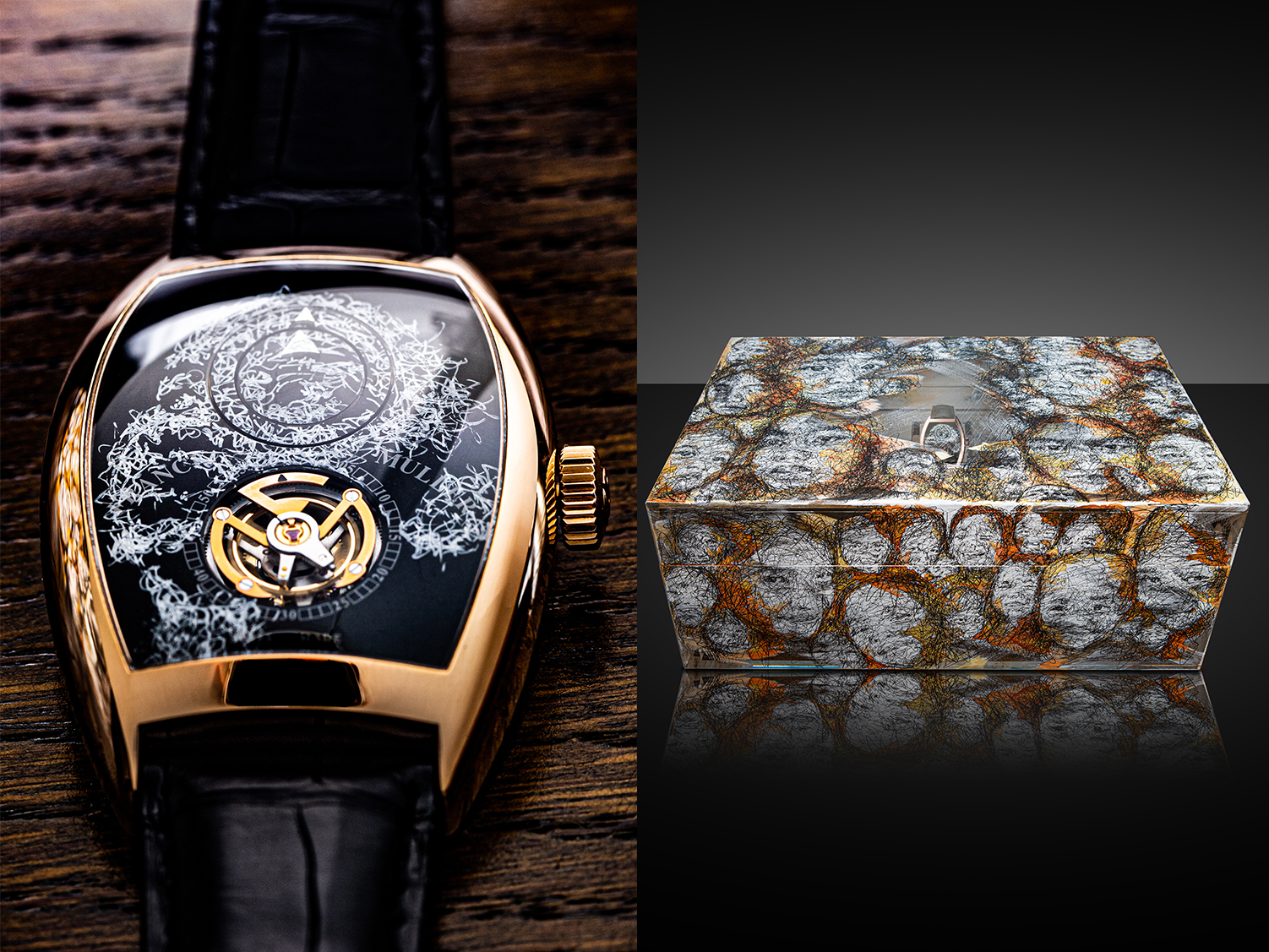 Unique work in collaboration with Franck Muller Hom Nguyen