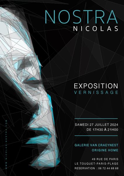 Nicolas Nostra - Galerie Van Craeynest - Le Touquet-Paris-Plage