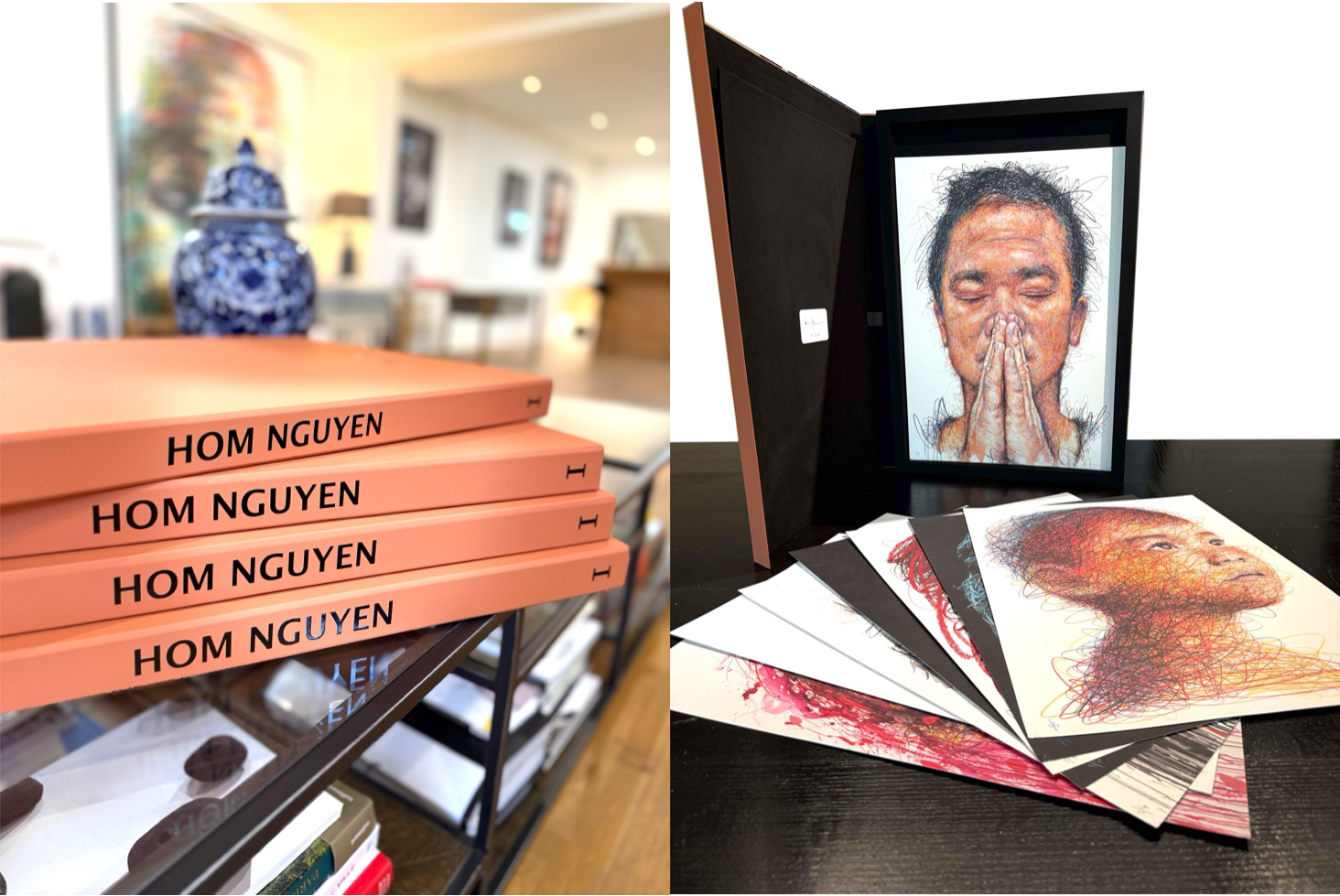 Box set of 8 lithographs